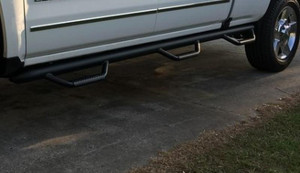 Enhance Your Ford F-250 Super Duty,F-350 Super Duty | N-Fab Wheel To Wheel Nerf Bar - Truck | Rocker Panel Mount, Drop Down Steps, Bed Step