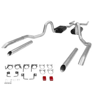 Upgrade to Flowmaster American Thunder Aluminized Exhaust Kit | Aggressive Exhaust Tone | Header-Back System