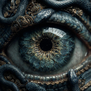 Medusa'S Eye Vinyl Car Decal Sticker – Waterproof & UV-Resistant 3.4133333333333336" Medusa'S Eye Vinyl Car Decal Sticker – Waterproof & UV-Resistant 3.4133333333333336"