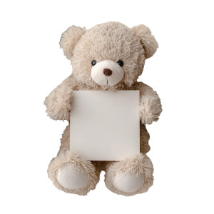 Festive Teddy Bear V2 Vinyl Car Decal Sticker – Waterproof & UV-Resistant 6.826666666666667"