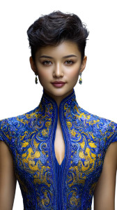 Chinese Fashion Model V9 Vinyl Car Decal Sticker – Waterproof & UV-Resistant 9.706666666666667"