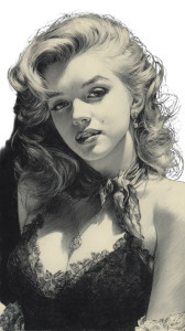 Marilyn Monroe Portrait V138 Vinyl Car Decal Sticker – Waterproof & UV-Resistant 4.8533333333333335" Marilyn Monroe Portrait V138 Vinyl Car Decal Sticker – Waterproof & UV-Resistant 4.8533333333333335"