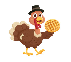 Cartoon Turkey Waffle Vinyl Car Decal Sticker – Waterproof & UV-Resistant 3.4133333333333336" Cartoon Turkey Waffle Vinyl Car Decal Sticker – Waterproof & UV-Resistant 3.4133333333333336"