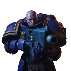 Grimdark Space Marine V3 Vinyl Car Decal Sticker – Waterproof & UV-Resistant 6.826666666666667"