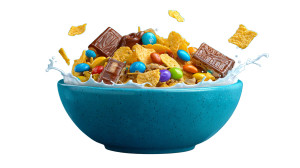 Colorful Cereal Bowl V2 Vinyl Car Decal Sticker – Waterproof & UV-Resistant 5.4