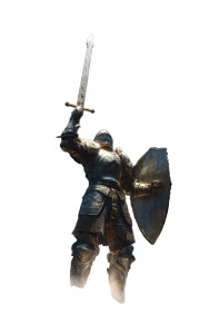 Divine Medieval Knight Vinyl Car Decal Sticker – Waterproof & UV-Resistant 4.586666666666667"