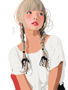 Blonde Young Woman V9 Vinyl Car Decal Sticker – Waterproof & UV-Resistant 4.1066666666666665" Blonde Young Woman V9 Vinyl Car Decal Sticker – Waterproof & UV-Resistant 4.1066666666666665"