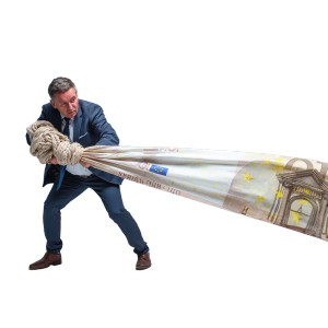 Struggling Businessman V2 Vinyl Car Decal Sticker – Waterproof & UV-Resistant 3.4133333333333336"