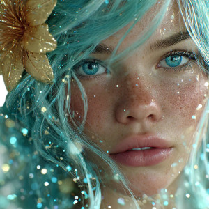 Turquoise Enchantress Vinyl Car Decal Sticker – Waterproof & UV-Resistant 3.4133333333333336" Turquoise Enchantress Vinyl Car Decal Sticker – Waterproof & UV-Resistant 3.4133333333333336"