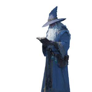 Determined Wizard Vinyl Car Decal Sticker – Waterproof & UV-Resistant 3.4133333333333336"