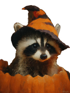 Halloween Raccoon Vinyl Car Decal Sticker – Waterproof & UV-Resistant 4.1066666666666665" Halloween Raccoon Vinyl Car Decal Sticker – Waterproof & UV-Resistant 4.1066666666666665"