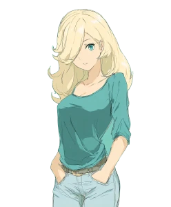 Rosalina Casual Vinyl Car Decal Sticker – Waterproof & UV-Resistant 8.0"