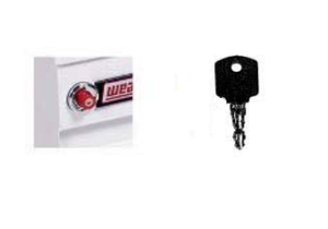 Heavy Duty Single Replacement Lock | Fits Aluminum Chest Boxes | Key Code K780