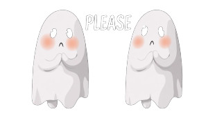 Cute Spooky Ghosts Vinyl Car Decal Sticker – Waterproof & UV-Resistant 2.72" Cute Spooky Ghosts Vinyl Car Decal Sticker – Waterproof & UV-Resistant 2.72"