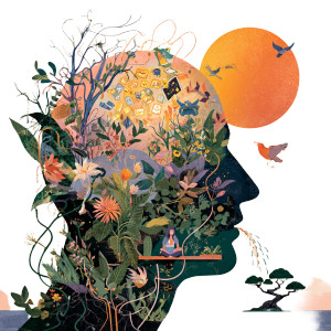 Mind Garden Vinyl Car Decal Sticker – Waterproof & UV-Resistant 3.4133333333333336"