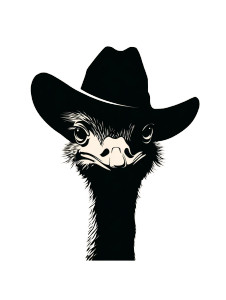 Cowboy Ostrich Logo Vinyl Car Decal Sticker – Waterproof & UV-Resistant 8.213333333333333" Cowboy Ostrich Logo Vinyl Car Decal Sticker – Waterproof & UV-Resistant 8.213333333333333"