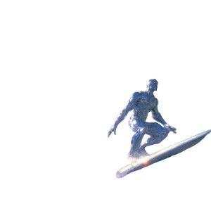 Silver Surfer Speed Vinyl Car Decal Sticker – Waterproof & UV-Resistant 6.826666666666667" Silver Surfer Speed Vinyl Car Decal Sticker – Waterproof & UV-Resistant 6.826666666666667"