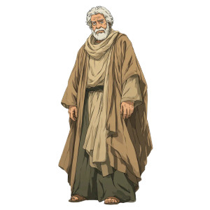 Elderly Apostle Peter Vinyl Car Decal Sticker – Waterproof & UV-Resistant 3.4133333333333336" Elderly Apostle Peter Vinyl Car Decal Sticker – Waterproof & UV-Resistant 3.4133333333333336"