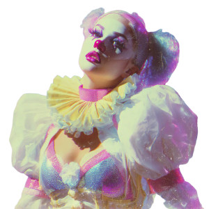 Clown Tribal Female Vinyl Car Decal Sticker – Waterproof & UV-Resistant 3.4133333333333336"