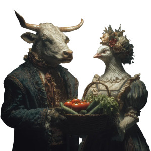 Hybrid Creatures Sharing Vinyl Car Decal Sticker – Waterproof & UV-Resistant 3.4133333333333336" Hybrid Creatures Sharing Vinyl Car Decal Sticker – Waterproof & UV-Resistant 3.4133333333333336"