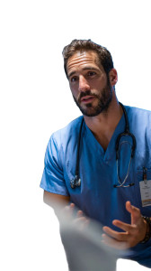 Anesthesiologist Explaining Vinyl Car Decal Sticker – Waterproof & UV-Resistant 4.8533333333333335"