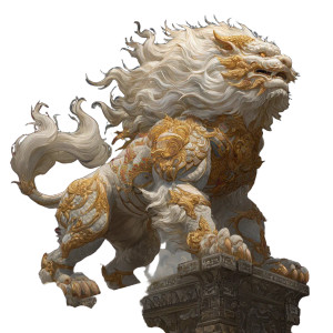 Majestic Qilin V3 Vinyl Car Decal Sticker – Waterproof & UV-Resistant 3.4133333333333336"