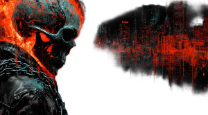 Ghost Rider Wallpaper Vinyl Car Decal Sticker – Waterproof & UV-Resistant 2.72"