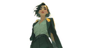 Urban Business Heroine Vinyl Car Decal Sticker – Waterproof & UV-Resistant 5.4