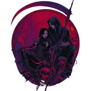Gothic Metal Lovers Vinyl Car Decal Sticker – Waterproof & UV-Resistant 3.4133333333333336"