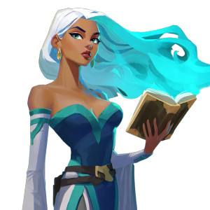 Sorceress Apprentice Vinyl Car Decal Sticker – Waterproof & UV-Resistant 3.4133333333333336"