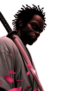 Afro Samurai Duel Vinyl Car Decal Sticker – Waterproof & UV-Resistant 4.533333333333333"