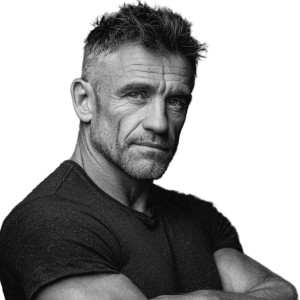 Confident 40S Man Vinyl Car Decal Sticker – Waterproof & UV-Resistant 3.4133333333333336"