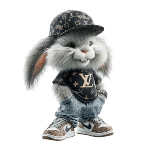 Stylish Bunny V6 Vinyl Car Decal Sticker – Waterproof & UV-Resistant 3.4133333333333336" Stylish Bunny V6 Vinyl Car Decal Sticker – Waterproof & UV-Resistant 3.4133333333333336"