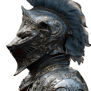 Lion Helmet Knight Vinyl Car Decal Sticker – Waterproof & UV-Resistant 3.4133333333333336" Lion Helmet Knight Vinyl Car Decal Sticker – Waterproof & UV-Resistant 3.4133333333333336"