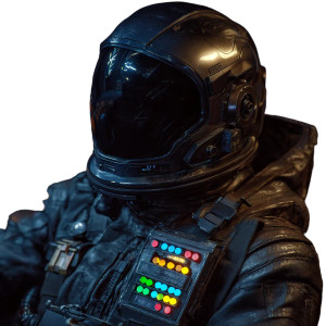 Intergalactic Spaceship Pilot Vinyl Car Decal Sticker – Waterproof & UV-Resistant 6.826666666666667"