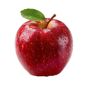 Red Apple V24 Vinyl Car Decal Sticker – Waterproof & UV-Resistant 6.826666666666667"