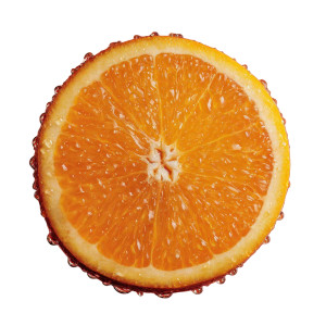 Fresh Orange Slice V4 Vinyl Car Decal Sticker – Waterproof & UV-Resistant 6.826666666666667"