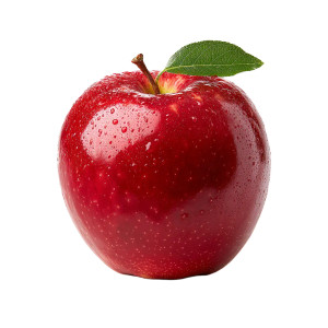 Red Apple V23 Vinyl Car Decal Sticker – Waterproof & UV-Resistant 3.4133333333333336"