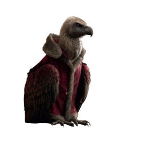 Santa Vulture Scene Vinyl Car Decal Sticker – Waterproof & UV-Resistant 3.4133333333333336" Santa Vulture Scene Vinyl Car Decal Sticker – Waterproof & UV-Resistant 3.4133333333333336"