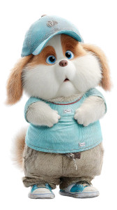 Cute Puppy Outfit V2 Vinyl Car Decal Sticker – Waterproof & UV-Resistant 4.8533333333333335"