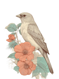 Vintage Bird Illustration V2 Vinyl Car Decal Sticker – Waterproof & UV-Resistant 8.213333333333333" Vintage Bird Illustration V2 Vinyl Car Decal Sticker – Waterproof & UV-Resistant 8.213333333333333"