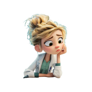 Worried Blond Scientist Vinyl Car Decal Sticker – Waterproof & UV-Resistant 3.4133333333333336" Worried Blond Scientist Vinyl Car Decal Sticker – Waterproof & UV-Resistant 3.4133333333333336"