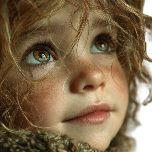 Joyful Baby Closeup Vinyl Car Decal Sticker – Waterproof & UV-Resistant 3.4133333333333336"