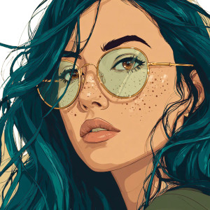 Stylized Woman V2 Vinyl Car Decal Sticker – Waterproof & UV-Resistant 3.4133333333333336" Stylized Woman V2 Vinyl Car Decal Sticker – Waterproof & UV-Resistant 3.4133333333333336"
