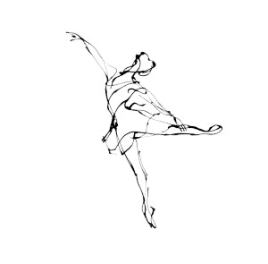 Elegant Dancer Drawing Vinyl Car Decal Sticker – Waterproof & UV-Resistant 3.4133333333333336" Elegant Dancer Drawing Vinyl Car Decal Sticker – Waterproof & UV-Resistant 3.4133333333333336"