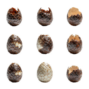 Dragon Egg Hatching V3 Vinyl Car Decal Sticker – Waterproof & UV-Resistant 3.4133333333333336"