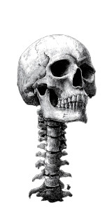 Grunge Skull Illustration Vinyl Car Decal Sticker – Waterproof & UV-Resistant 10.2