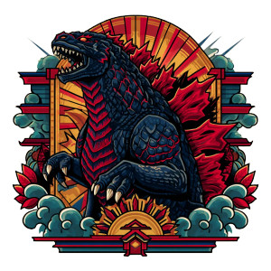 Traditional Godzilla Vinyl Car Decal Sticker – Waterproof & UV-Resistant 3.4133333333333336" Traditional Godzilla Vinyl Car Decal Sticker – Waterproof & UV-Resistant 3.4133333333333336"