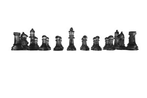 Silhouette Chess Player Vinyl Car Decal Sticker – Waterproof & UV-Resistant 5.97333333333333