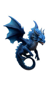 Angry Blue Dragon Vinyl Car Decal Sticker – Waterproof & UV-Resistant 4.8533333333333335" Angry Blue Dragon Vinyl Car Decal Sticker – Waterproof & UV-Resistant 4.8533333333333335"